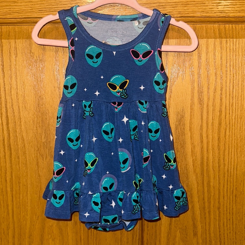 Posh Peanut Alien Twirl Dress